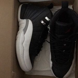 SOLD ‼️Retro 12 “Playoffs” Black/White/Red